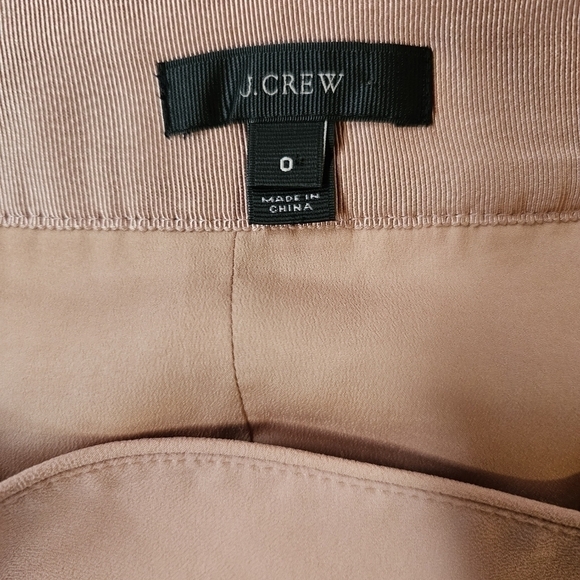 J.Crew Pleated Lattice Dusty Rose Mini Skirt - Picture 5 of 7